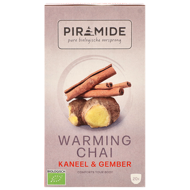 Reviews over Piramide Warming Chai Kaneel & Gember - 20 theezakjes