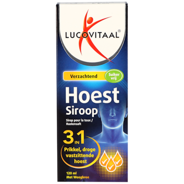 Lucovitaal Hoestsiroop 3-in-1 - 120ml image 1