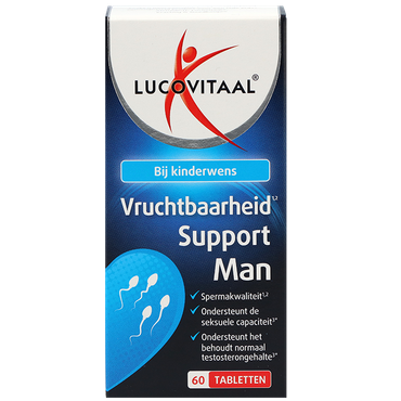 Reviews over Lucovitaal Vruchtbaarheid Support Man - 60 tabletten
