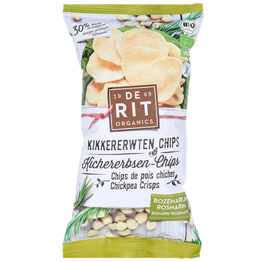 Reviews over De Rit Kikkererwten Chips Rozemarijn - 75g
