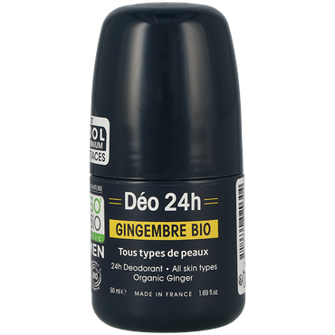 Reviews over So'Bio étic Men Deodorant 24h Roller Gember - 50ml
