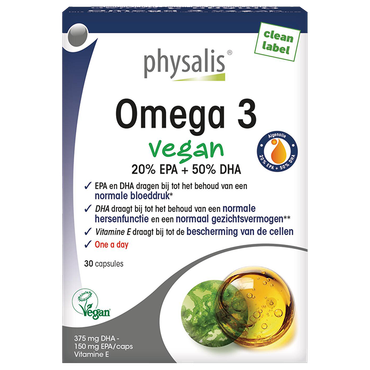 Reviews over Physalis Vegan Omega 3 met EPA en DHA - 30 capsules