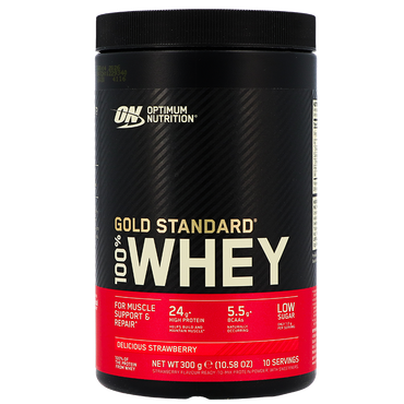 Reviews over Optimum Nutrition Gold Standard 100% Whey Delicious Strawberry - 300g