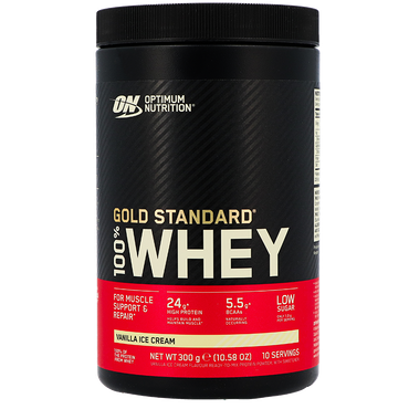 Reviews over Optimum Nutrition Gold Standard 100% Whey Vanilla Ice Cream - 300g