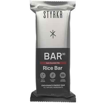 Reviews over STYRKR BAR30 Rice Bar Dark Chocolate Chip - 44g