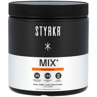 Reviews over STYRKR MIX+ Elektrolyten en Koolhydraten Blood Orange - 555g