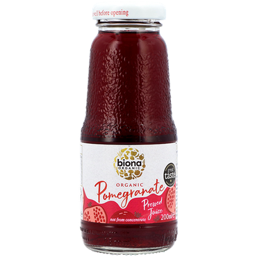 Reviews over Biona Organic Pomegranate Pressed Juice - 200ml