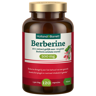 Reviews over Holland & Barrett Berberine 500 mg – 120 capsules