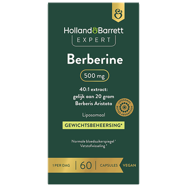 Reviews over Holland & Barrett Expert Berberine 500mg - 60 capsules