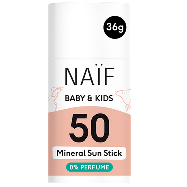 Reviews over Naïf Baby & Kids Minerale Zonnebrandstick SPF50 - 36g