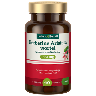 Reviews over Holland & Barrett Berberine Aristata-wortel 500 mg - 60 capsules