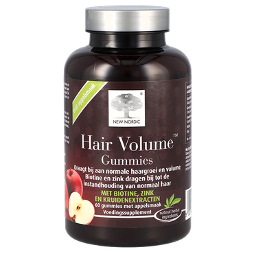 Reviews over New Nordic Hair Volume Gummies - 60 gummies
