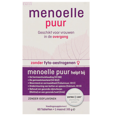 Reviews over Menoelle Puur - 60 tabletten