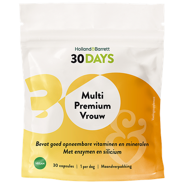 Reviews over Holland & Barrett 30DAYS Multi Premium Vrouw – 30 capsules