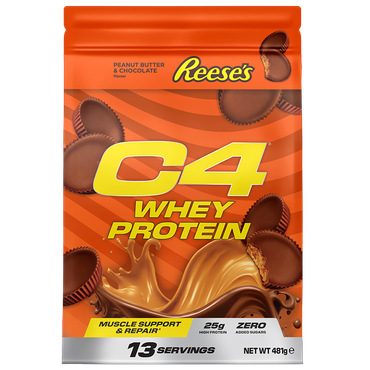 Reviews over Cellucor C4 Whey Protein Peanut Butter & Chocolate Reese's - 481g
