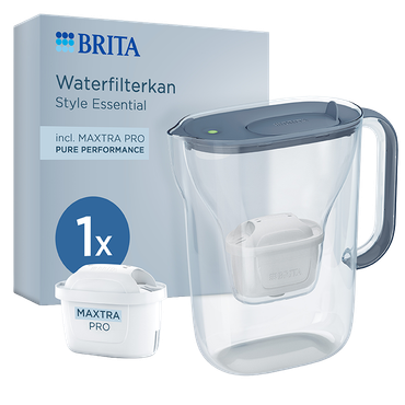 Reviews over BRITA Waterfilterkan Style Essential Blue - 2,4L - Incl. Maxtra Pro waterfilter