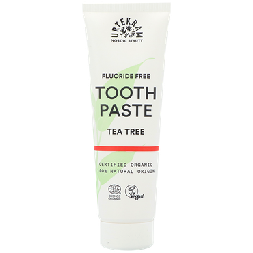 Reviews over Urtekram Tandpasta Tea Tree Fluoridevrij - 75ml