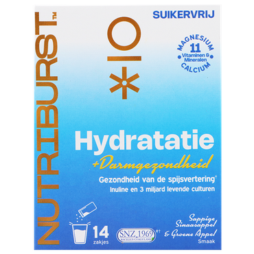 Reviews over Nutriburst Hydratatie + Darmgezondheid - 14 zakjes