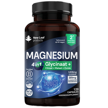 Reviews over New Leaf Products Magnesium Complex 4-in-1 - 120 capsules
