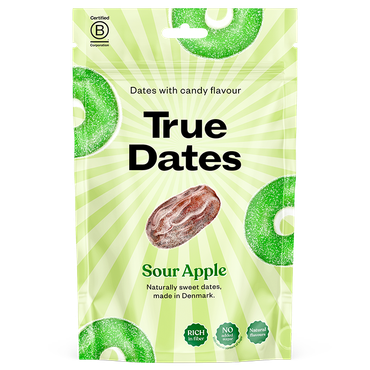 Reviews over True Dates Sour Apple - 100g