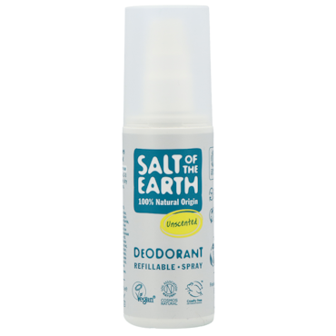 Salt of the Earth Unscented Natural Deodorant Spray - 100ml image 1