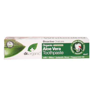 Dentifrice Dr. Organic à l'Aloe Vera 100 ml image 3