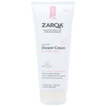 Reviews over ZARQA Sensitive Douchecrème Extra Dry Skin - 200ml