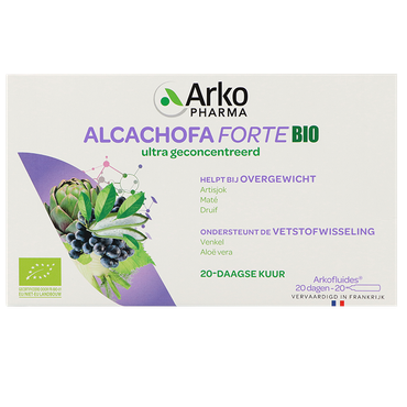 Reviews over Arkopharma Alcachofa Forte Bio - 20 drinkampullen