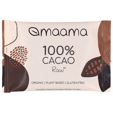 Reviews over maama 100% Cacao Bar - 30g