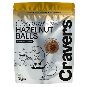Reviews over Cravers Coconut Hazelnut Balls - 60g