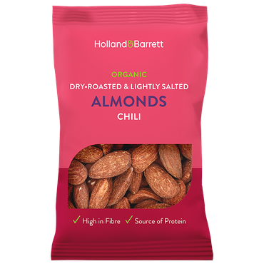 Reviews over Holland & Barrett Amandelen Chili BIO - 35g