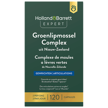 Reviews over Holland & Barrett Expert Groenlipmossel Complex - 120 capsules