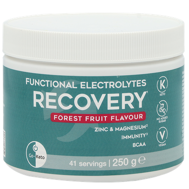 Reviews over Go-Keto Functional Electrolytes Recovery Forest Fruit - 250g