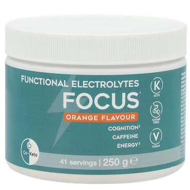 Reviews over Go-Keto Functional Electrolytes Focus Orange - 250g