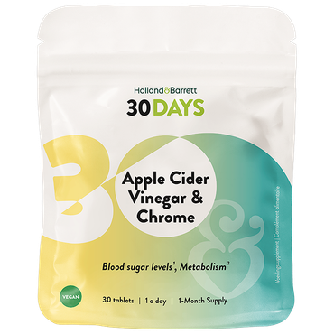 Reviews over Holland & Barrett 30DAYS Appelazijn & Chroom - 30 tabletten