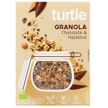 Reviews over Turtle Granola Chocolade & Hazelnoot - 350g
