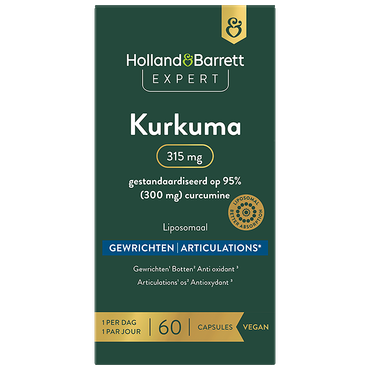 Reviews over Holland & Barrett Expert Curcuma 315 mg liposomaal - 60 capsules