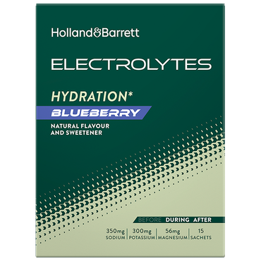 Reviews over Holland & Barrett Elektrolyten Blueberry - 15 stuks