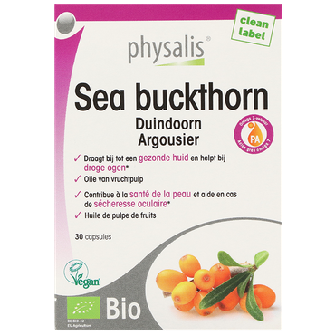 Reviews over Physalis Sea Buckthorn Duindoorn - 30 capsules