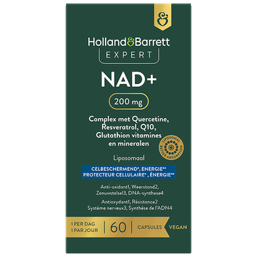 Reviews over Holland & Barrett Expert NAD+ 200 mg - 60 capsules