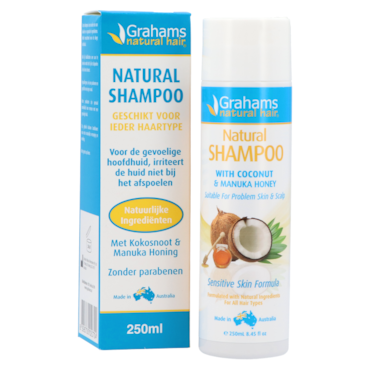 Grahams Sensitive Skin Shampoo - 250ml image 2