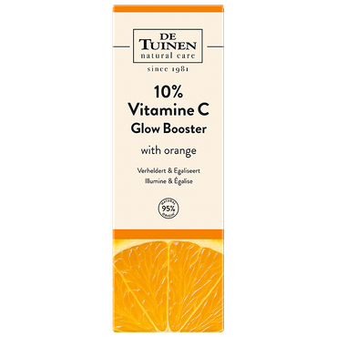 Reviews over De Tuinen 10% Vitamine C Glow Skinbooster met Sinaasappel - 30ml