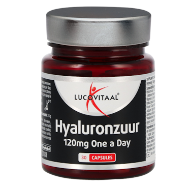 Lucovitaal Hyaluronzuur 120mg - 30 Capsules image 2