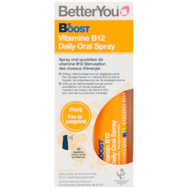 kwaad Stijgen Gemiddeld BetterYou Vitamine B12 Spray (25 ml) kopen bij Holland & Barrett