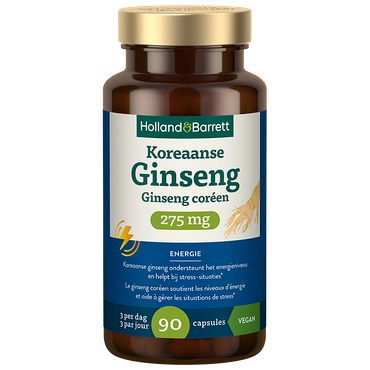Reviews over Holland & Barrett Koreaanse Ginseng 275mg - 90 capsules