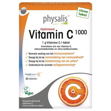 Reviews over Physalis Vitamine C 1000 Optimized - 30 tabletten