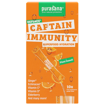 Reviews over Purasana Captain Immunity Superfood Hydration - 10 sticks