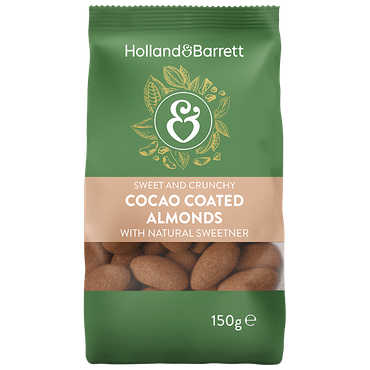 Reviews over Holland & Barrett No Added Sugar Milk Chocolate Almonds - 150g