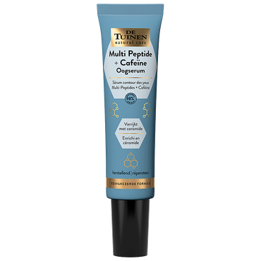Reviews over De Tuinen Multi Peptide + Cafeïne Oogserum - 15ml