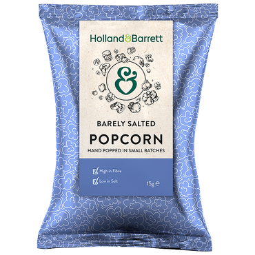 Reviews over Holland & Barrett Barely Salted Popcorn - 15g